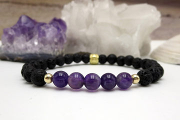 Jewels For Hope's Amethyst Bracelet