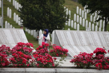 Bosnian graveyard