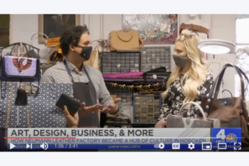 screenshot of video of Stone Hubbard on New York Live