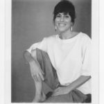 Woman in white shirt