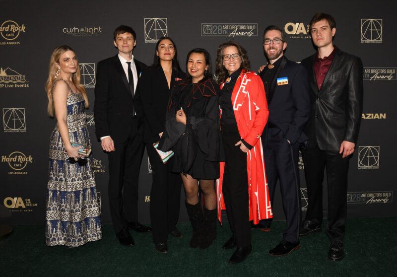 Suvino and the rest of the production design team.