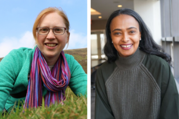 Evelyn Rynkiewicz and Deborah Berhanu