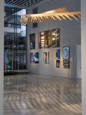 Installation view of PIcturing Light